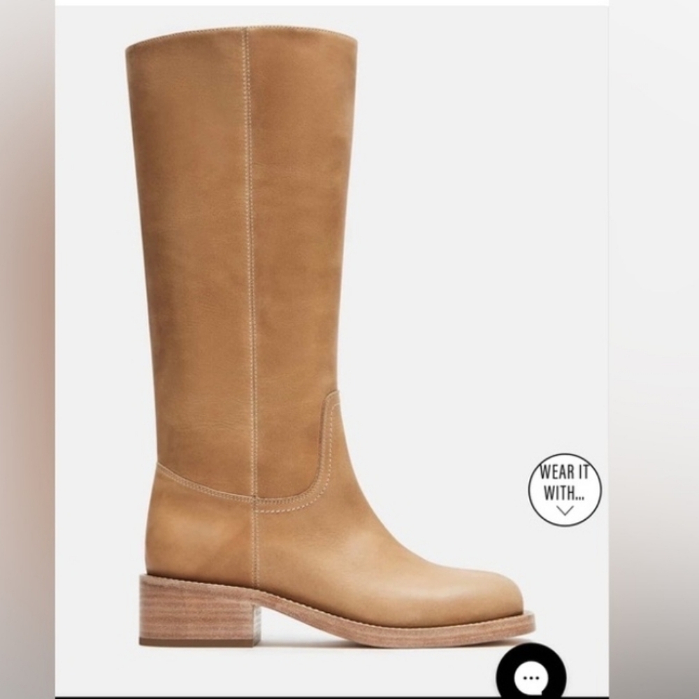 Steve Madden Tan Leather Women's Boots